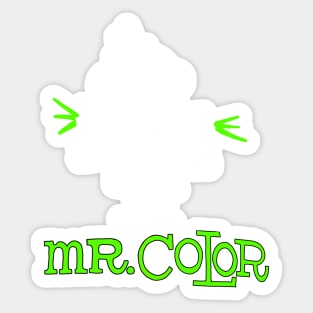 Dat Guy Mr Color green Sticker